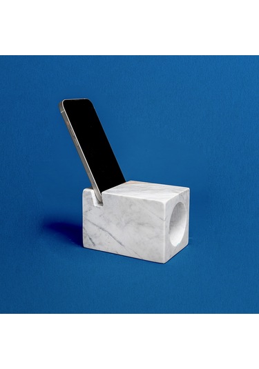 Suono Mermer Telefon Standı & Ses Yükseltici -