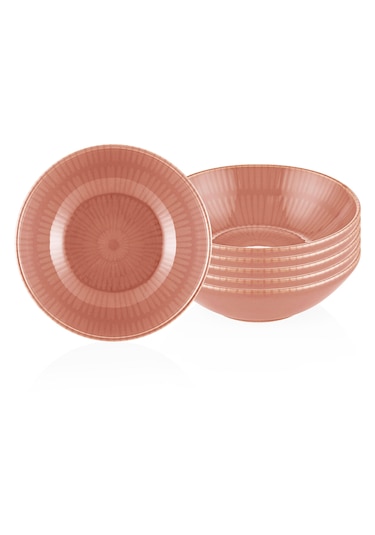 The Mia Noon Kase 6lı Set Somon 15 Cm