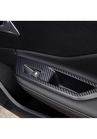 Peugeot 408 İç Trim Karbon Folyo Kaplama Set 2023-