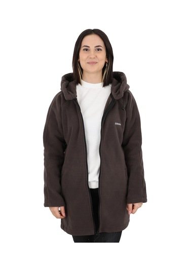 Kadın Antrasit Polar Ceket - Zenobya Antrasit