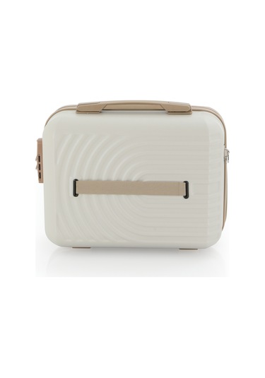 Mçs Polipropilen 3lü Valiz Seti Orta & Kabin & Makyaj V374 S24sy1000080-set 00421 Kemik/şampanya Kemik - Açık Bej