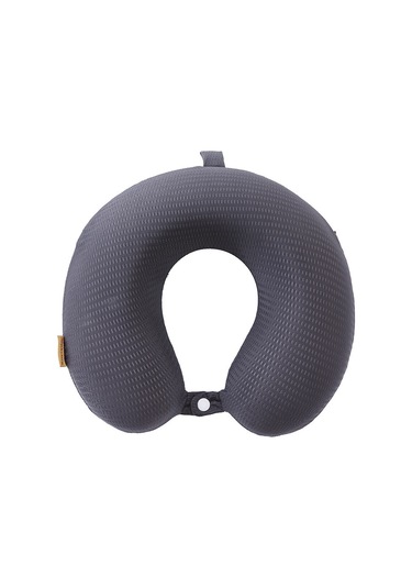 Mufunye Erkek Kadın Erkek Kullanıma Uygun Hafıza Köpüğü Boyun Yastığı, Soğuk İpucu Dokusu, Ofis Uyku Seyahat Destekli, Yavaş回弹, Koyu Gri Koyu Gri