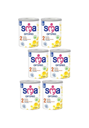 SMA Optipro 2 Probiyotik Devam Sütü 800 G 6 Adet