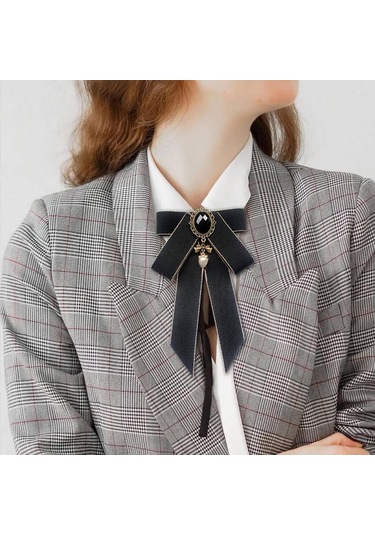 Homyl Takım Bluz Giyim Aksesuarları Için Kravat Bow Tie Donanma