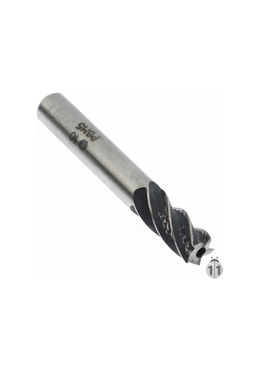 Parmak Freze 10 Mm 4 Ağızlı P6M5
