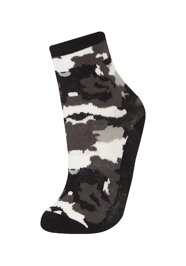 DeFacto Erkek Çocuk 7'li Pamuklu Uzun Çorap E5534A8NSKR1