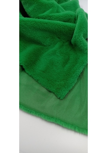 Yeşil Peluş Kumaş