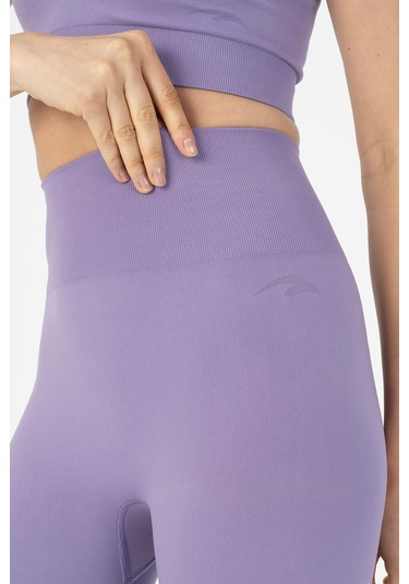 Maraton Active Slimfit Kadın Koşu Lavanta Tayt 812096 Lavanta