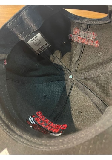 Chicago Bulls Nakışlı Hip Hop Snapback Cap Şapka