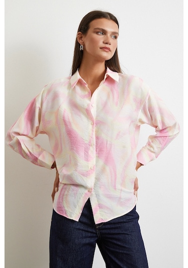 Deniz Esintisi Gömlek Yeşil Yeşil