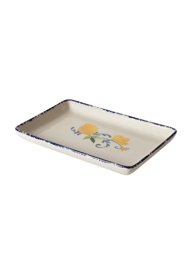 Mudo Home Limon Sunum Tabağı 27x17cm Çok Renkli