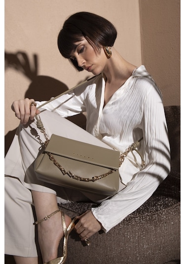 Sisley Kadın Çapraz Çantası Sly 183 Yeşil