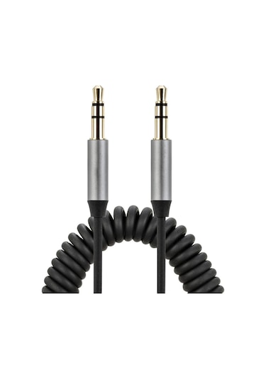 Griffin Spiral Araç Ses Aktarım Kablosu Aux Kablo 2/3mm- 5775