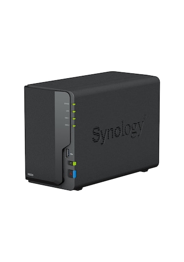 Synology 2diskli Realtek Qc-2gb Ram-gigabit Nas Server Ds223
