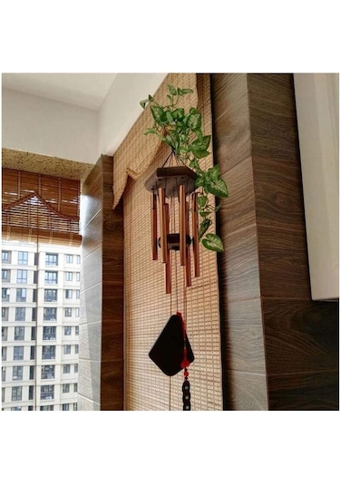 Rüzgar Çanları Dış Derin Ton İçin Rüzgar Çanları, Anıt Windchimes Bahçe Ev Yard Asma Dekor Hediyeleri Bahçe Dekoru İçin Hediyeler Gümüş, Boyut: 50cm