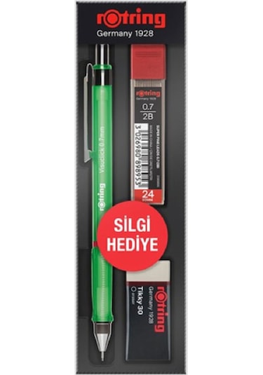Rotring Visuclick 07 Okul Seti Yeşil