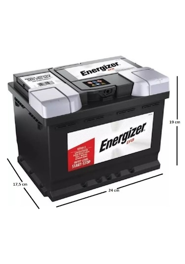 Energizer 12 Volt 60 Ah Amper Efb Varta Üretimi