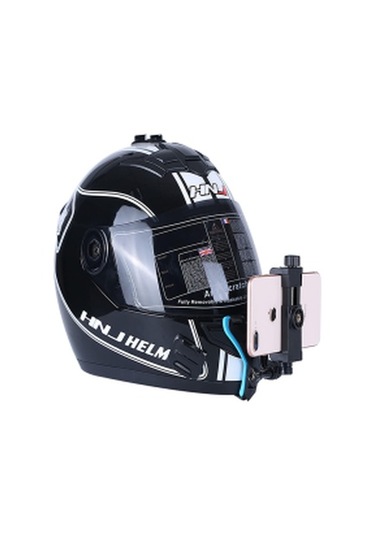 Outfire Telefona İle Uyumlu Kask Çene Bağlantı Aparatı-mavi Siy