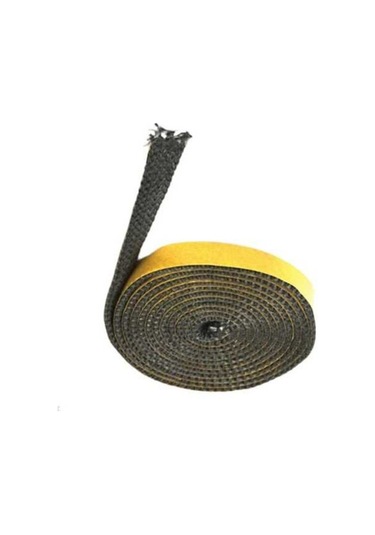 Novahub Dayanıklı Gri Sızdırmazlık Kablosu Şömine Kapı Contası 3mmx25mmx2.5m