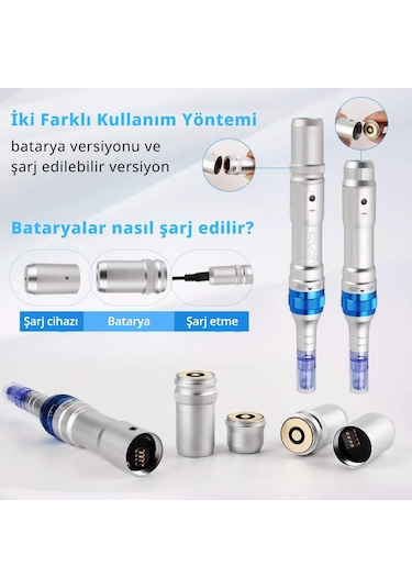 Dr. Pen A6 Kablosuz ve Kablolu Dermapen Cihazı İthalatçı Garantili