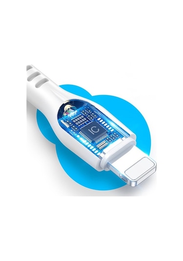 Dux Ducis Apple iPhone Uyumlu 20W Hızlı Şarj 13- 12,11 Kablosu 1M-Beyaz