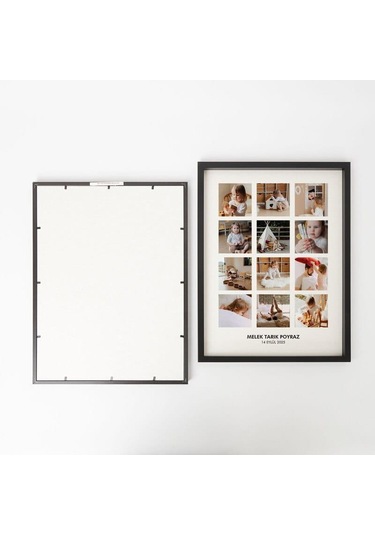 Unutulmaz Anlarımız 12 Fotoğraf Baskılı Yapışkan Çerçeve 327766