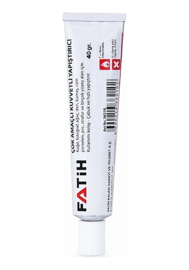 Fatih Sıvı Yapıştırıcı 40 Gr. Solventli