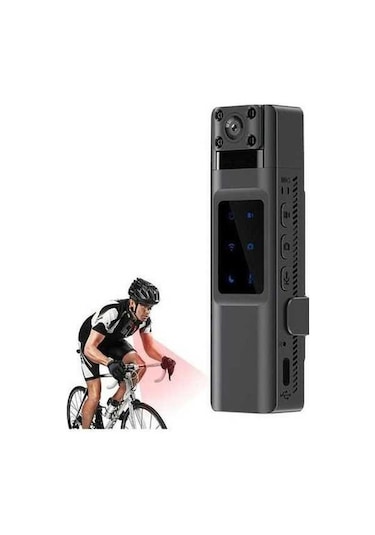 Ulzyvf Taşınabilir Wifi Aksiyon Kam. - 1080p Hd, 10 Saat Kayıt, Su Geçirmez, Gece Görüşlü Siyah