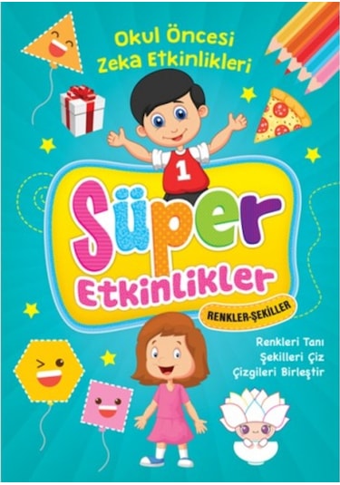Ema Yayınları Süper Etkinlikler Renkler - Şekiller