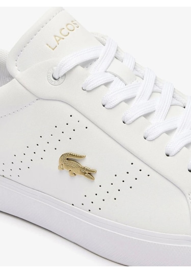 Lacoste Powercourt Kadın Beyaz Sneaker Beyaz