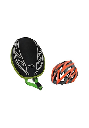 Moon Mv-29 Kask Çantalı - Mat Kırmızı Gri - L Kırmızı