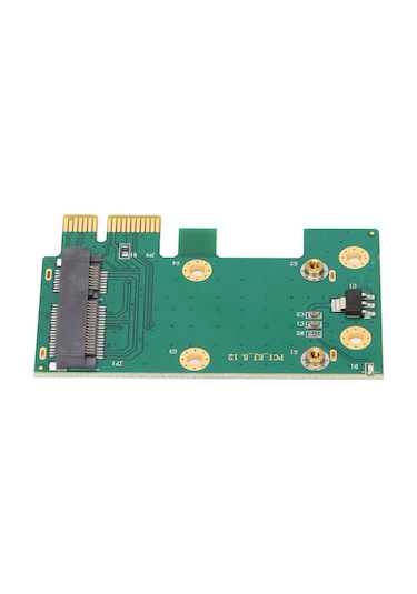 Yuntech01 Masaüstü Bilgisayarlar İçin Mini Pcı-e'den Pcı-e'ye Dönüştürücü Adaptör, Antenli, Plug And Play, Dayanıklı Pcb Malzeme