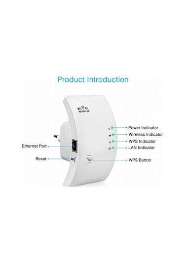 Novahub Kablosuz Wi-fi Genişletici - 2.4 Ghz, Kolay Kurulum, Güçlü Bağlantı