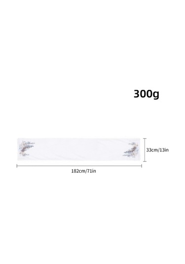 Ganzhoushop Tarzı Otel Örtüsü Örtüsü Ofis Noel Mat Masa Masa Masa İskandinav İçin Ev Dikdörtgen Desenli Cm Ağacı 2022sa31 182x33 Ul