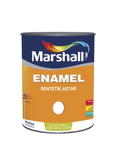 Marshall Enamel Sentetik Astar 2.5 Lt 3,5 Kg. Kırık Beyaz (264427021)