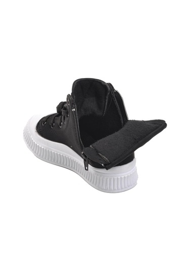 Walkway Orion-p Siyah-beyaz İçi Polarlı Unisex Çocuk Bot Siyah - Beyaz