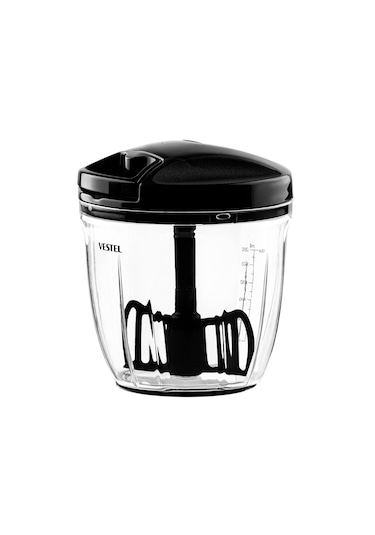 Manuel Rondo S Doğrayıcı, 5 Bıçaklı, 900 Ml Hazne Kapasitesi Siyah