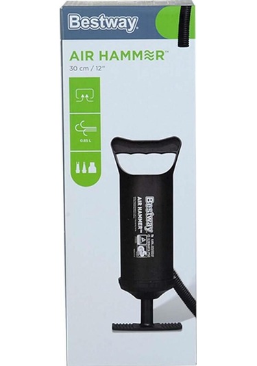 Bestway Tek Kişilik Tek Katlı Şişme Yatak,şişme Yastık Ve Pompa 185x76cm Full Set 67000 Lacivert