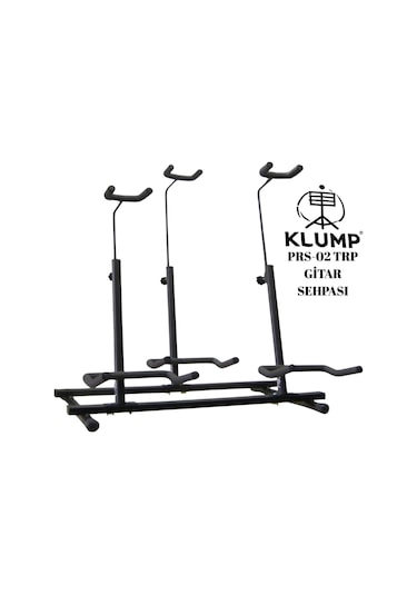 Klmp-02/03 Üçlü Gitar Sehpası / Üçlü Gitar Standı / Profesyonel