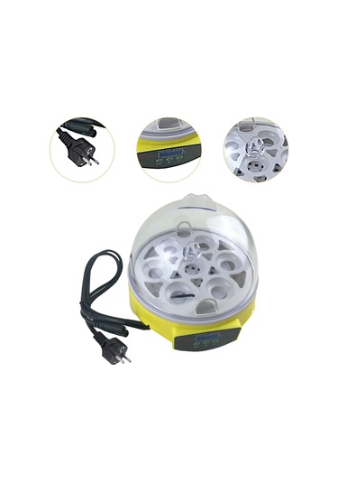 Suntek Clear Eggs Kuluçka Makinesi 7 Yumurta Kuş Tavukları