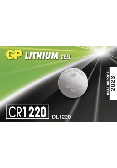Gp Lıthıum Cell Cr-1220 Dl-1220 Para Pili 3v 5li Kart 5256
