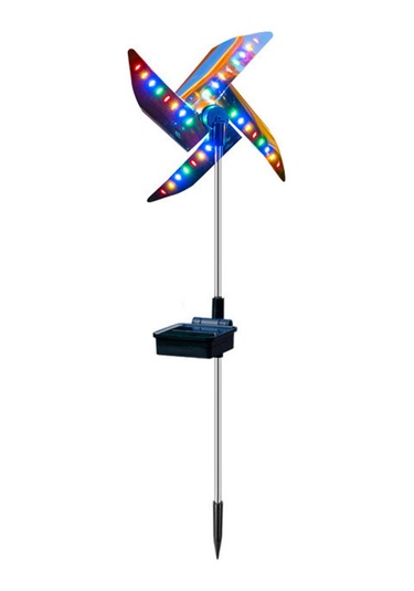 Gajeena Dış Mekan Güneş Enerjili Feneri - Çift Renkli Ledli Bahçe Şaraplığı, Otomatik Açma/kapama, Su Geçirmez, 6-8 Saat Süre