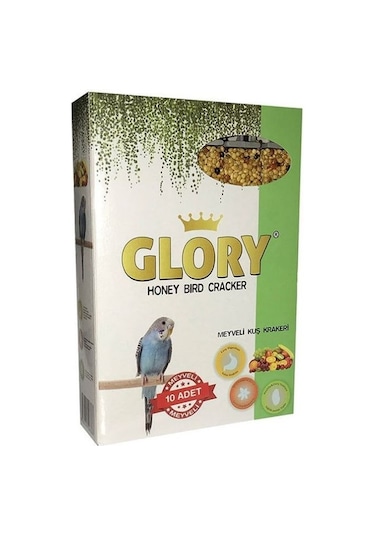 Glory Meyveli Muhabbet Kuşu Krakeri 10 x 10'lu