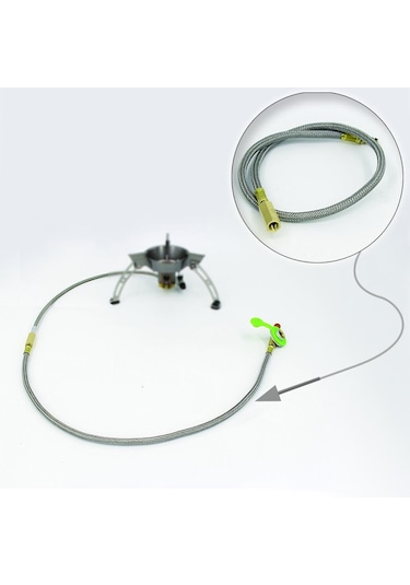 Homyl Açık Kamp Soba Gaz Düz Silindir Tank Çoğaltıcı Resim Gösterdiği Gibi Çok Renkli