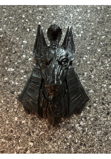 Antik Mısır Tanrısı Anubis Duvar Dekorasyonu