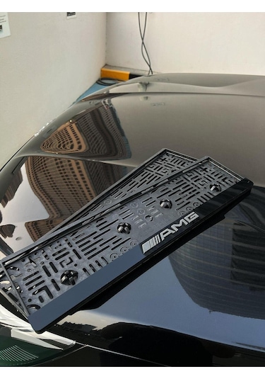 3d Mercedes Amg Takmatik Plakalık Pleksi