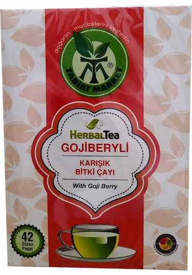 Tabiat Market Gojiberyli Karışık Bitki Çayı 42 Süzen Poşet 84 G