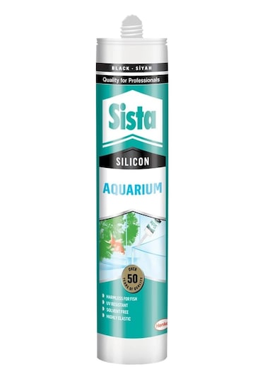 Henkel Sista Akvaryum Silikon Şeffaf 310 Ml Şeffaf