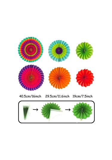 Yuntech01 Parti Dekorasyonu 20'li Set: Çok Renkli Kağıt Çıtçıt Ve Toplar - Düğün, Doğum Günü İçin Kolay Kurulumlu Renkli Dekor Paketi Çok Renkli