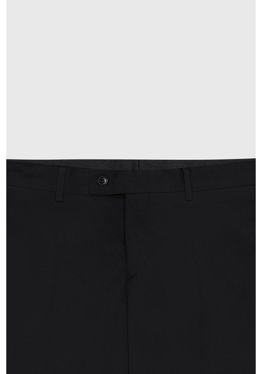 Ac&Co / Altınyıldız Classics Slim Fit Dar Kesim Klasik Yan Cep Erkek Pantolon - Siyah